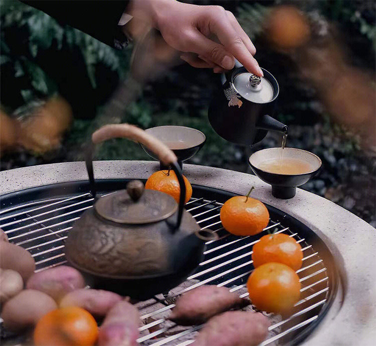 圍爐煮茶：起一爐火，煮兩碗茶，聊三餐四季，話五谷豐登(圖7)