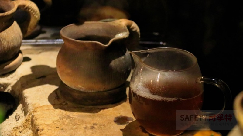 從“火塘烤茶”到“圍爐煮茶”，傳承中華茶文化 [精制鋼圍爐茶桌|炭火爐](圖5)
