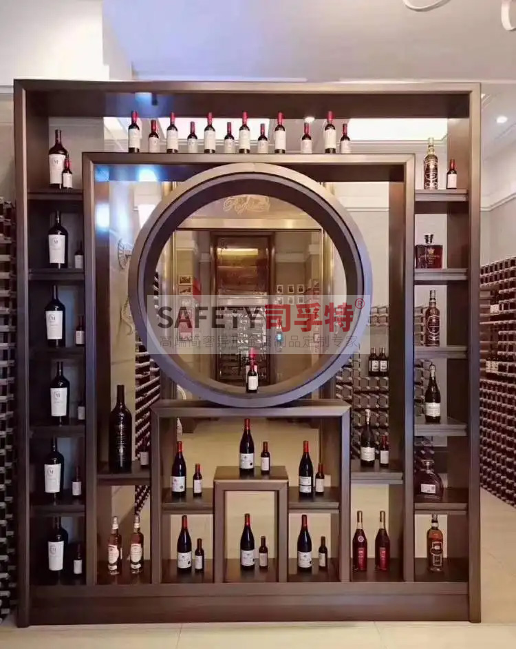 酒柜放到哪里合適？什么酒柜顯得高檔？【不銹鋼酒柜(圖2)