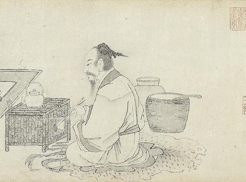 重拾“圍爐煮茶”文化，一起看看故宮藏畫里的“圍爐煮茶”[精制鋼圍爐茶桌](圖10)