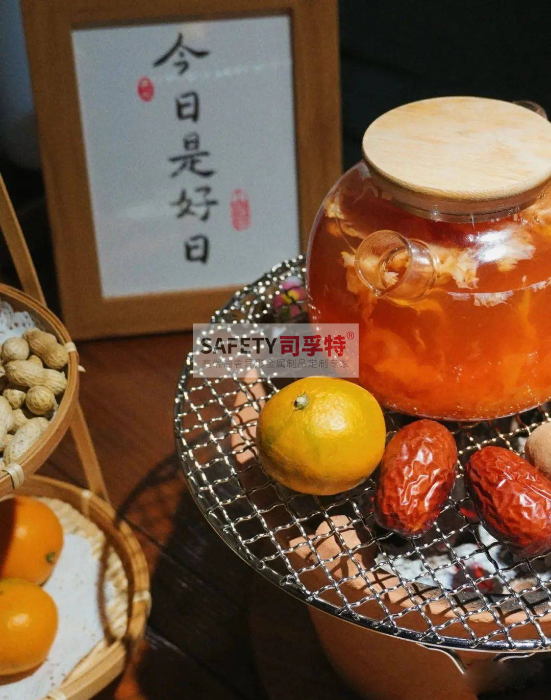 圍爐配萬物，煮茶煮酒又烤秋[司孚特圍爐茶桌，炭火爐，精制鋼圍爐](圖3)